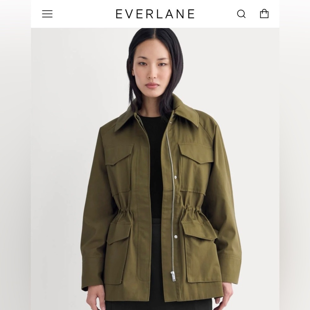 EVERLANE Field Jacket in Beech, Large